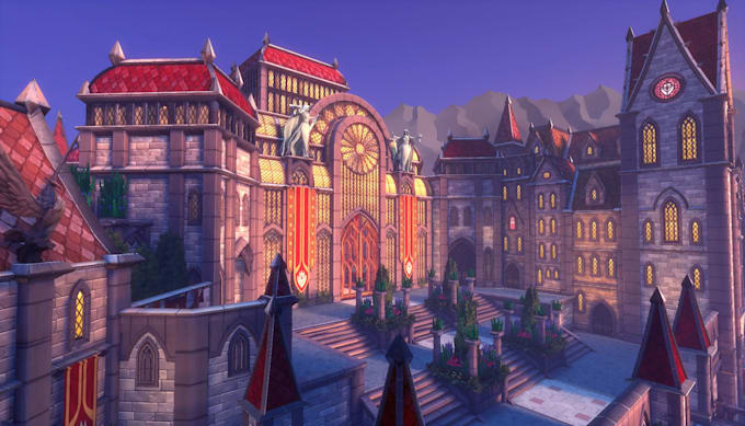 create a 3d environment or model for your game, xr, or creative project