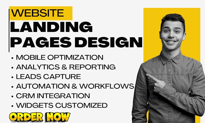 build hubspot activecampaign wix mailchimp webflow moosend duda landing page