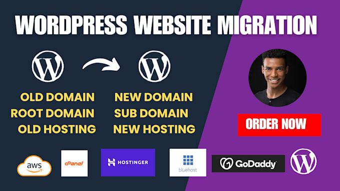 migrate to wordpress website fix domain and dns issues elementor godaddy expert