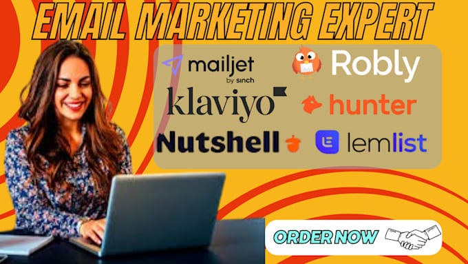 set up mailjet robly klaviyo hunter nutshell lemlist streak aweber spotler crm
