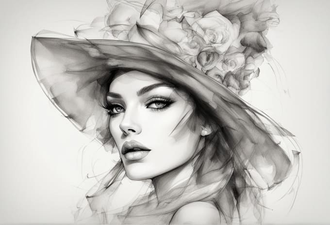 draw a fashion illustration or sketch