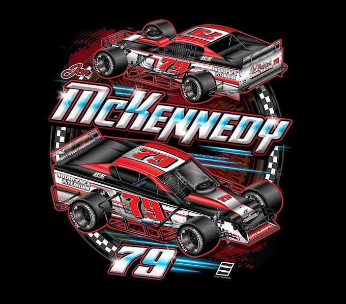 Design high quality racing t shirt logo with unlimited revision by ...