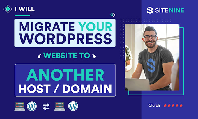 do wordpress migration, website backup and transfer to new hosting or domain