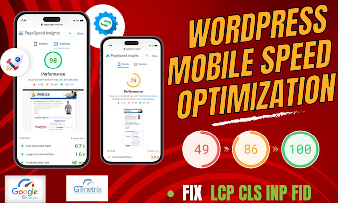 speed optimization for wordpress website fix core web vitals