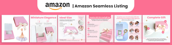 create eye catching amazon designs for you