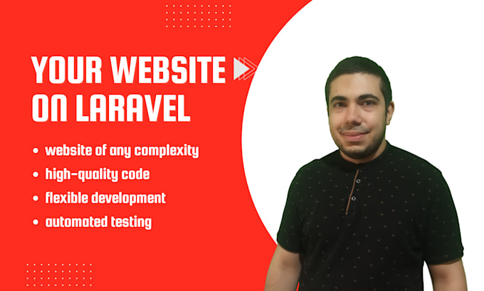 develop a website of any complexity on the laravel framework