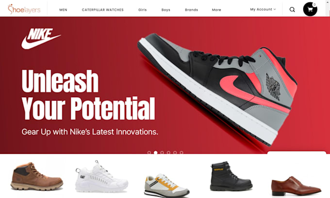 design a high converting shopify store for sneakers and streetwear brands