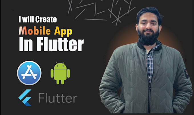 mobile app development, cross platform development, ios, android, in flutter
