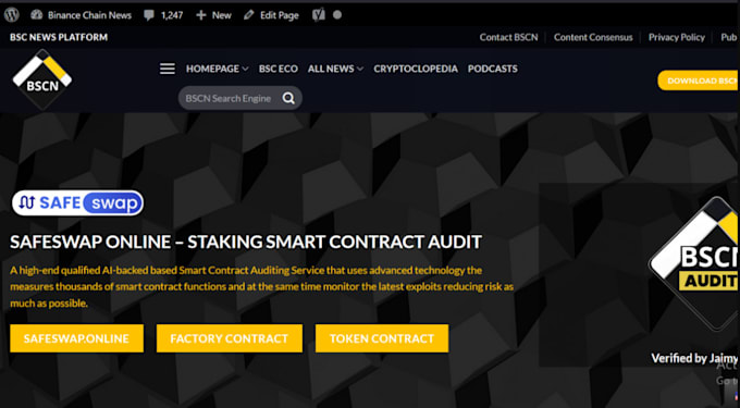 be your web3 developer, staking website, web3js integration,smart contract audit