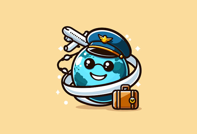 make significant acceptable travel mascot logo