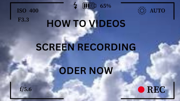 do screen recording with voice over in HD quality