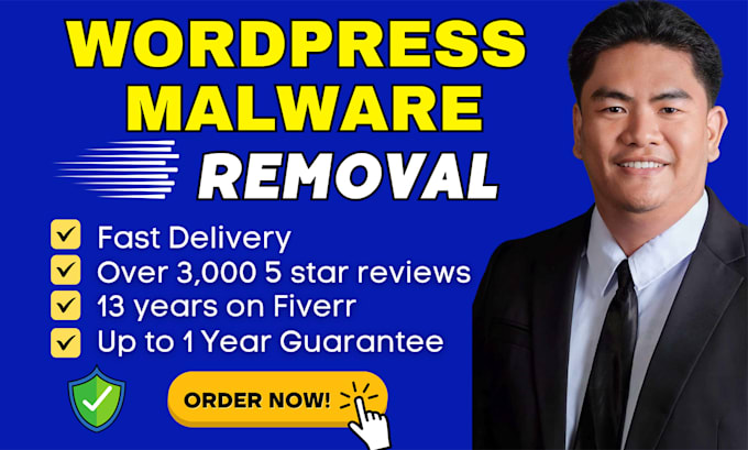 fix wordpress malware removal clean infected hosting