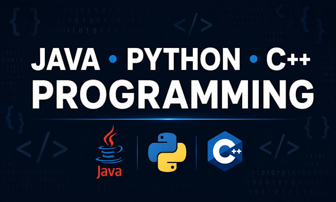 do java, python and cpp programming projects and tasks