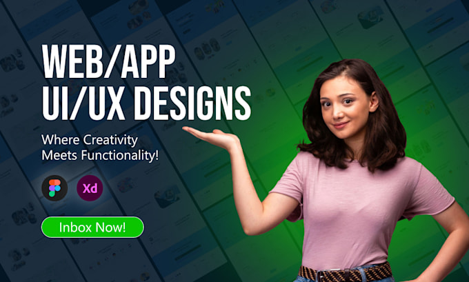 Do ui ux design for mobile app ui , website ui using figma, adobe xd by ...