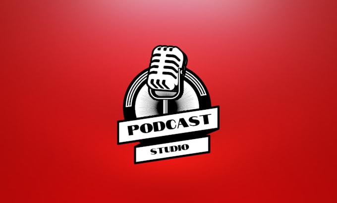 do a professional podcast logo design