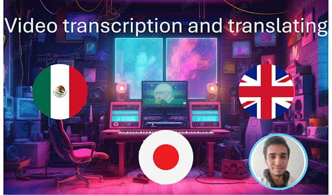 translate, transcript and subtitle your videos