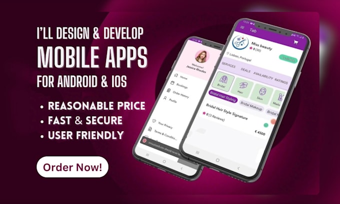 do android and IOS app development to create your dream app