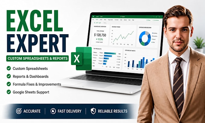 build custom excel spreadsheets and reports