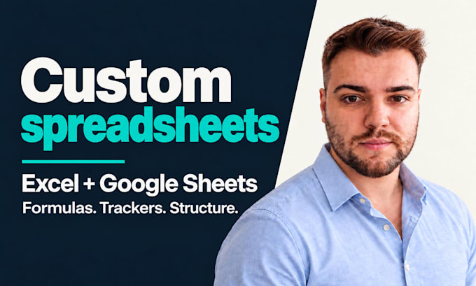build custom excel and google sheets spreadsheets