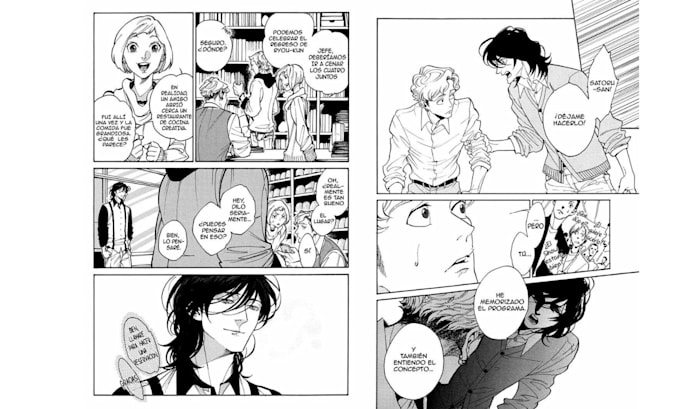 Draw anime manga panel comic strip manga storyboard manga page comic ...