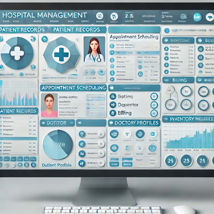 hospital managemnet software , erp