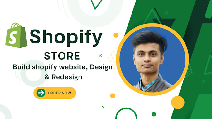 build shopify website, design, redesign shopify store