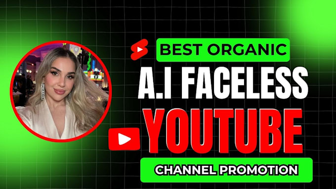 be faceless youtube channel video seo promotion expert for monetization growth