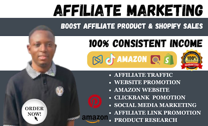 boost amazon shopify website sales, clickbank affiliate marketing