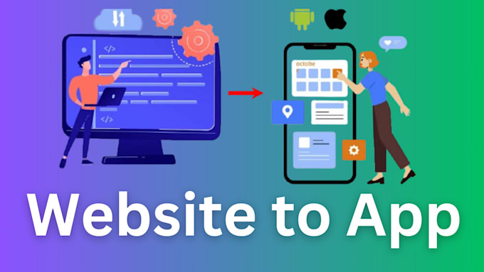 Turn your website into a mobile app, android and ios app development by ...