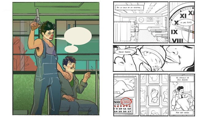 illustration for your comic, graphic novel
