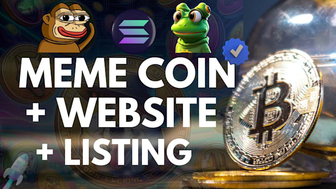 create your meme coin, website, and handle listing
