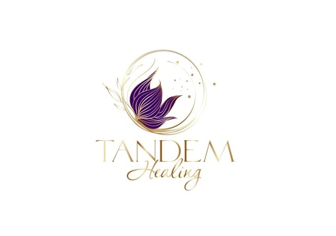 design mother daughter holistic healing logo