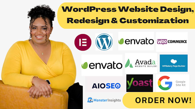 design, revamp or design wordpress, woocommerce HTML, CSS, elementor websites