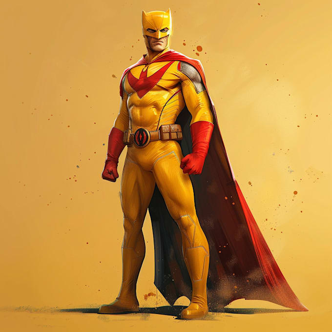 do comic superhero character design art