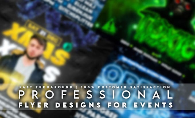 design you a bespoke flyer for your next event