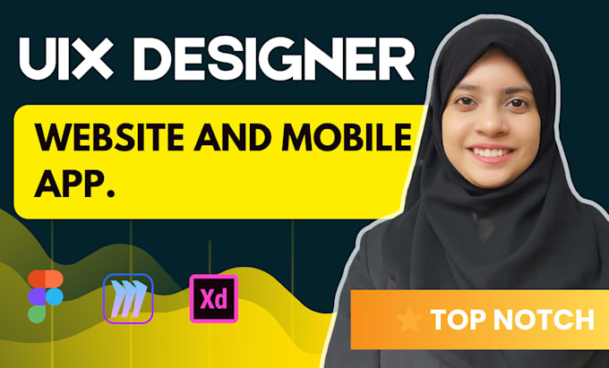 design your website or app as a professional UI UX designer