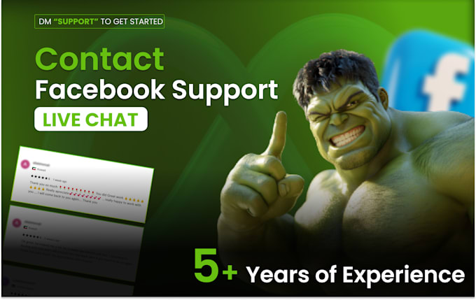 contact facebook support for business manager, ad account issues