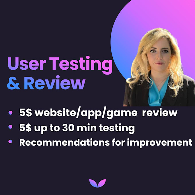 test and review your website, mobile apps, games, product,