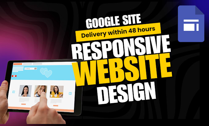 design a google sites website