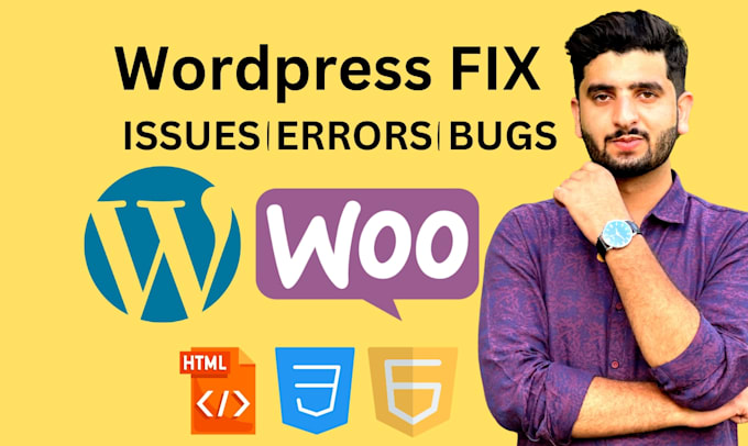 fix wordpress issues and fix wordpress errors in no time