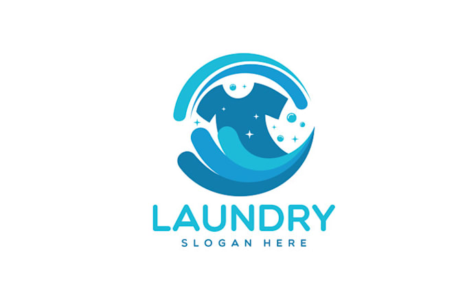 make very clear artwork laundry logo