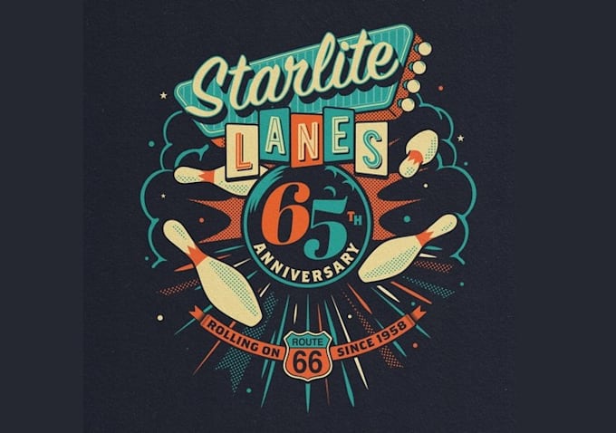 design awesome anniversary logo