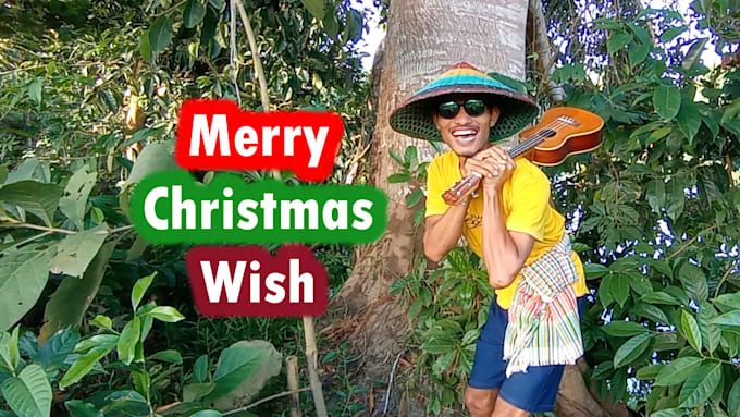 make special christmas wishing video for you