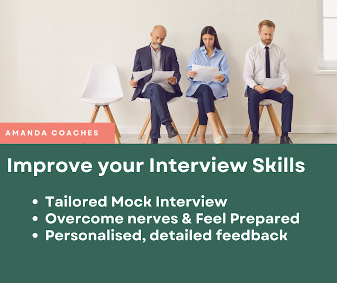 help you improve your interview skills through a mock interview and feedback