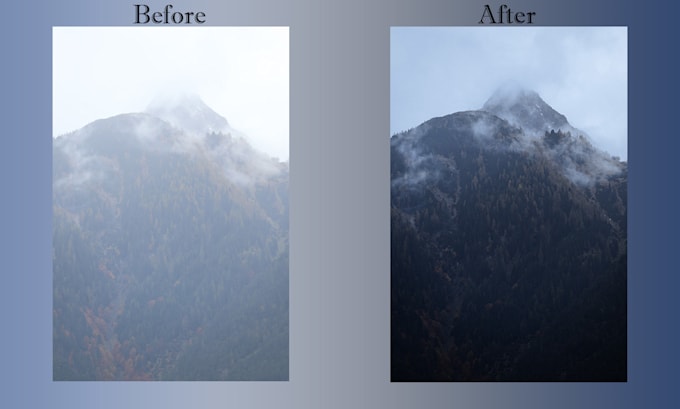 edit your photos to your liking