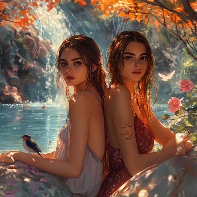 make a stunning friendship portrait