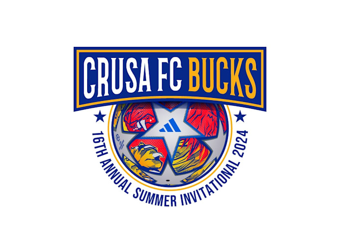 design super nice wonderful bucks logo with source file