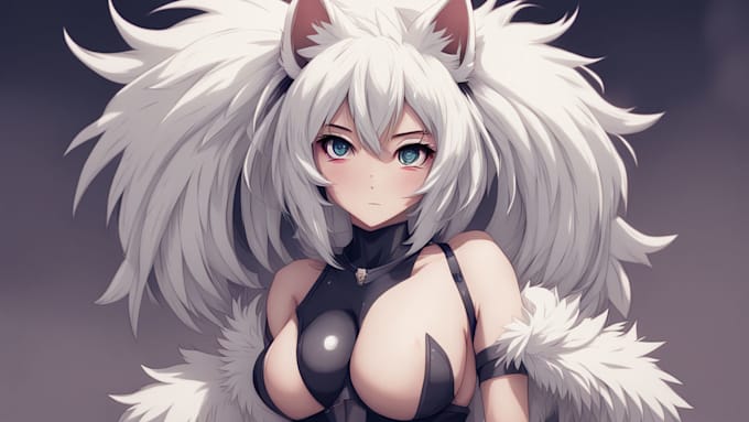 do anime art, nsfw, fanart, furry character, manga and logo