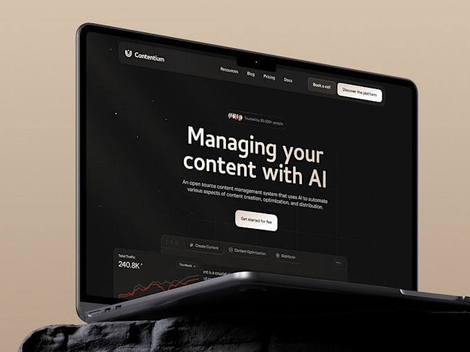 develop ai saas or ai content and image generator like jasper