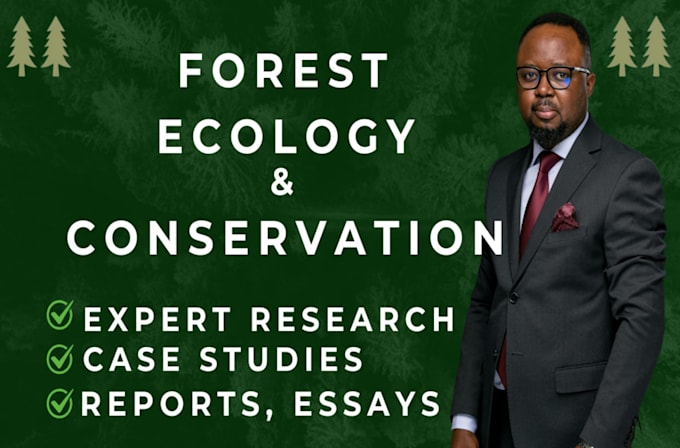 write a research on forest ecology and conservation